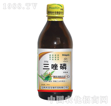 东信-20%三唑磷辛乳油