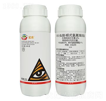 4%呋虫胺・顺式氯氰菊酯水乳剂（500g）-鲨迪-勇冠乔迪