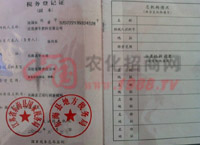 税务登记证-江苏省东海县奔牛肥料有限公司