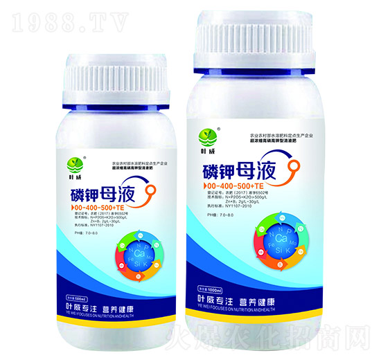 磷钾母液00-400-500+TE-叶威