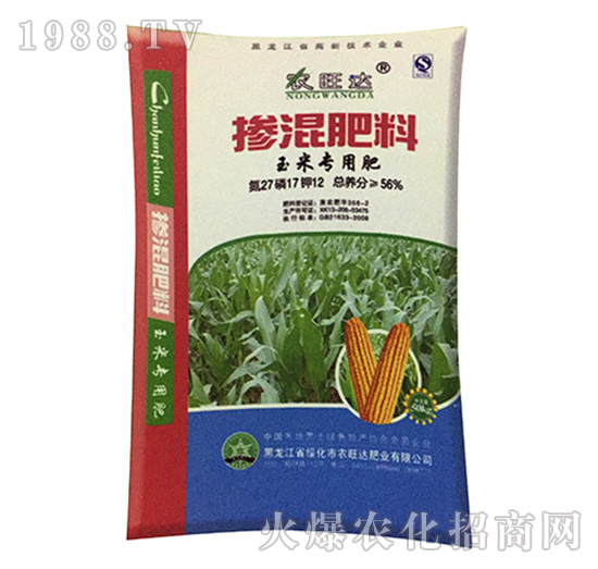 玉米专用掺混肥料27-17-12-农旺达肥业