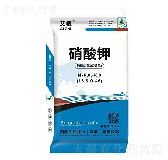 硝酸钾13.5-0-46-艾植-诺收生物
