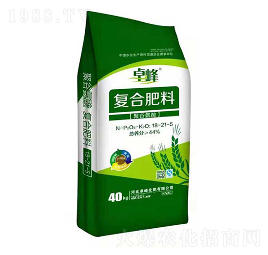 聚谷氨酸复合肥料18-21-5-卓峰