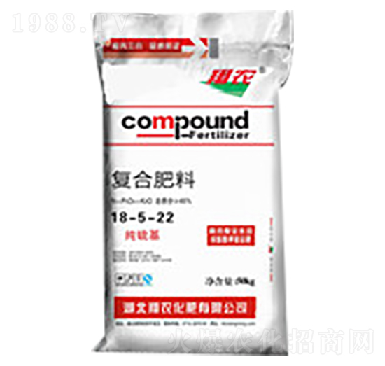 高钾型硫基复合肥料18-5-22-翔农化肥