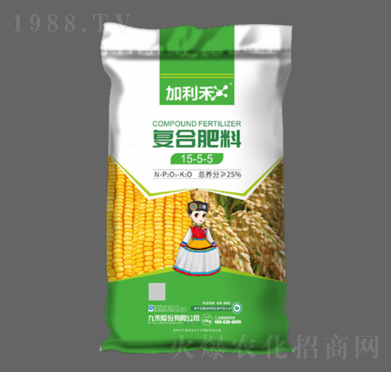 黄腐酸复合肥料15-5-5-加利禾-九禾股份