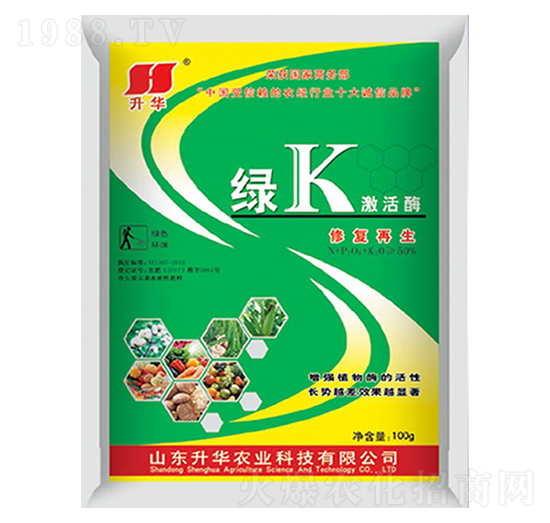100g绿K激活酶-升华