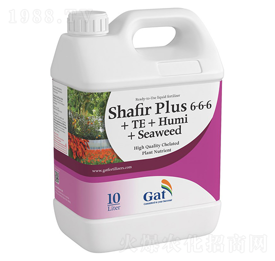以色列SHAFIR-PLUS沙肥佳液体肥料-瑞牛农业
