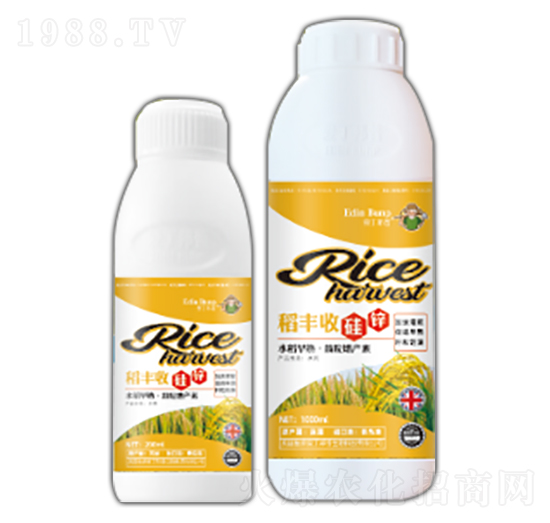水稻早熟·鼓粒·增产素-稻丰收硅锌-爱丁邦普