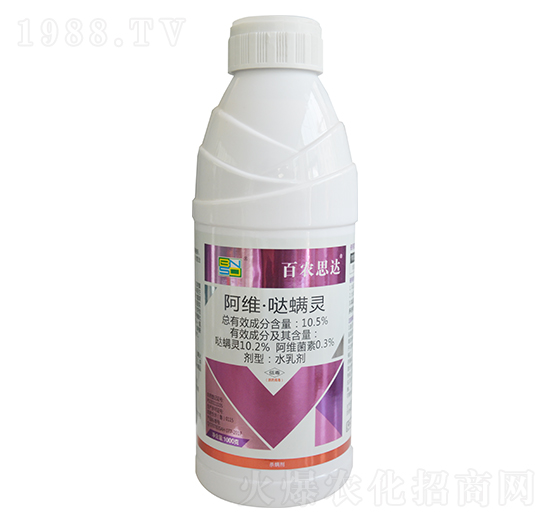 10.5%阿维·哒螨灵水乳剂（1000g）-百农思达