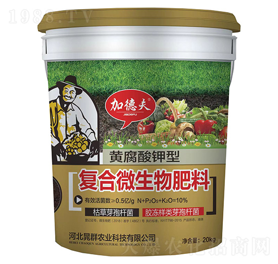 黄腐酸钾型复合微生物肥料-加德夫-晁群农业