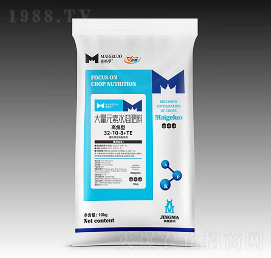 高氮型大量元素水溶肥料32-10-8+TE-麦格罗