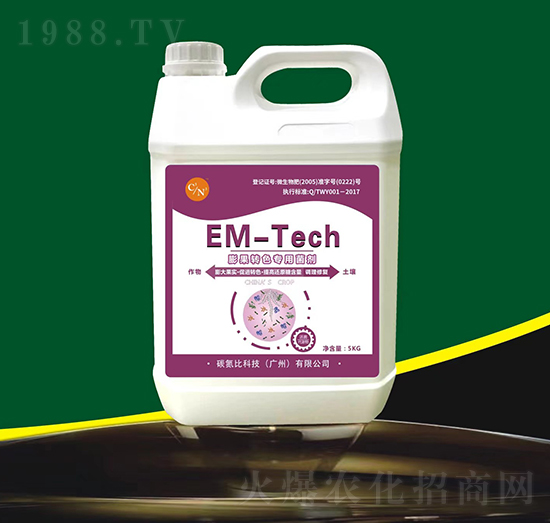 膨果转色专用菌剂-EM-Teeh-碳氮比科技