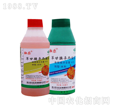 贝尔-41%草甘膦异丙胺盐水剂瓶装
