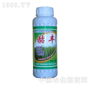 赫丰-黄腐酸液肥系列-水稻专用型