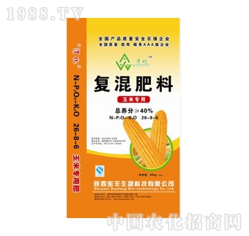 宝丰-26-8-6玉米专用复混肥