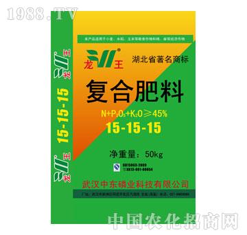 龙王-绿聚能复合肥料15-15-15