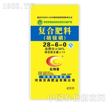 京典-红鸡蛋复合肥料（硝铵磷）28-6-0