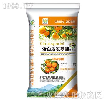 柑橘专用蛋白质氨基酸营养剂-鸿源生物