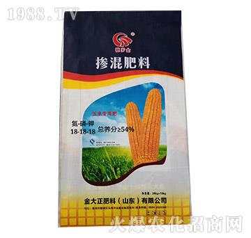 玉米专用掺混肥料18-18-18-穗岁金-金玛