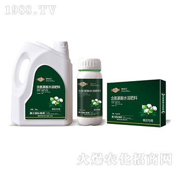 棉花专用含氨基酸水溶肥料-霸尔绿博