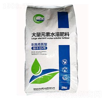 乐施高氮型大量元素水溶肥料30-9-12+TE-沃尔肥业