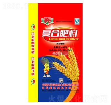 小麦专用复合肥料20-15-5-美乐