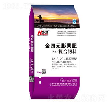 25kg硫酸钾型复合肥料12-8-28-金四元膨果肥-中农化