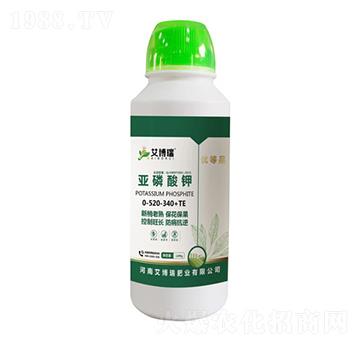 瓶装亚磷酸钾0-520-340+TE-艾博瑞肥业