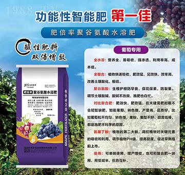 葡萄专用肥倍率聚谷氨酸水溶肥-佳创绿博