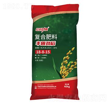 41%水稻专用复合肥料17-8-16-丰田劲稻-红色劲典