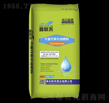 大量元素水溶肥8-32-12+TE-鑫联禾-联禾肥业
