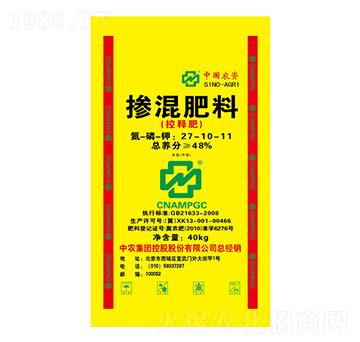 掺混肥料27-10-11（中氯）-华沣肥料