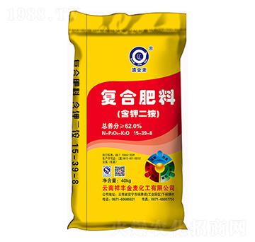 含钾二铵复合肥料15-39-8-滇金麦-祥丰石化