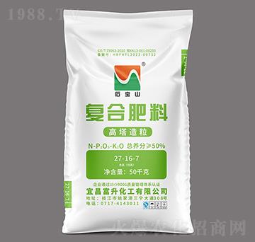 50kg高塔氯基复合肥料27-16-7-石宝山-富升化工