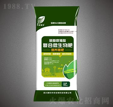 碳基腐殖酸复合微生物肥料（营养黑肥）-益植生-绿金高新