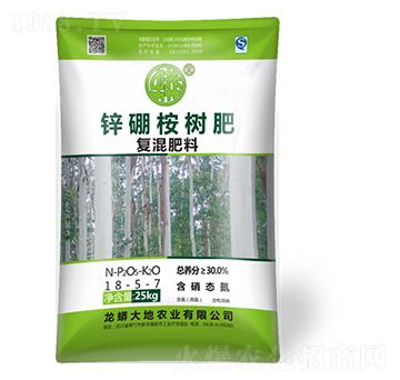 锌硼桉树复混肥料18-5-7-龙蟒磷化工